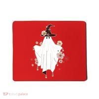 Cute Boho Halloween Ghost Mousepad thumb 0