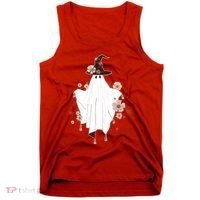 Cute Boho Halloween Ghost Tank Top thumb 0