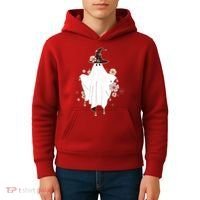 Cute Boho Halloween Ghost Kids Hoodie thumb 4