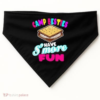 Camp Besties Have Smore Fun USA-Made Doggie Bandana