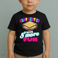 Camp Besties Have Smore Fun Toddler T-Shirt thumb 2
