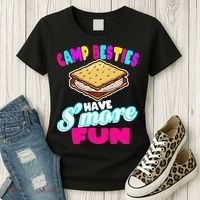Camp Besties Have Smore Fun Women's T-Shirt thumb 3