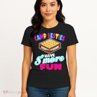 Camp Besties Have Smore Fun Women's T-Shirt thumb 4