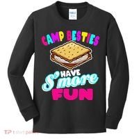 Camp Besties Have Smore Fun Kids Long Sleeve Shirt thumb 0