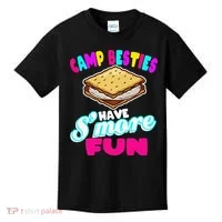 Camp Besties Have Smore Fun Kids T-Shirt thumb 0