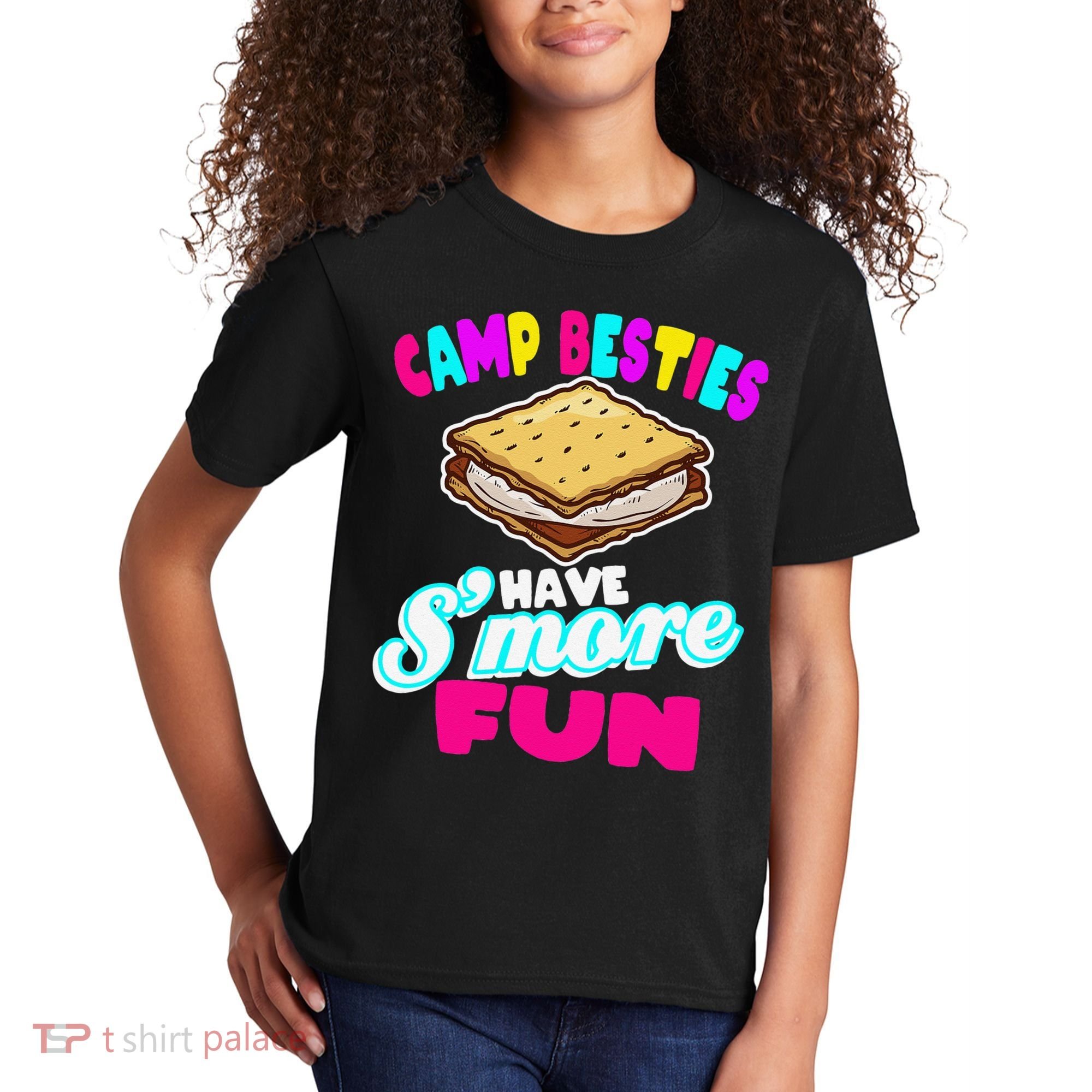 Camp Besties Have Smore Fun Kids T-Shirt