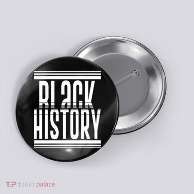 Celebrating Black History Button