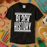 Celebrating Black History Kids T-Shirt thumb 3
