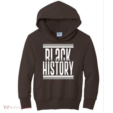 Celebrating Black History Kids Hoodie