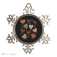 Celebrating Black History With Educated Leader Hearts Ornament thumb 0