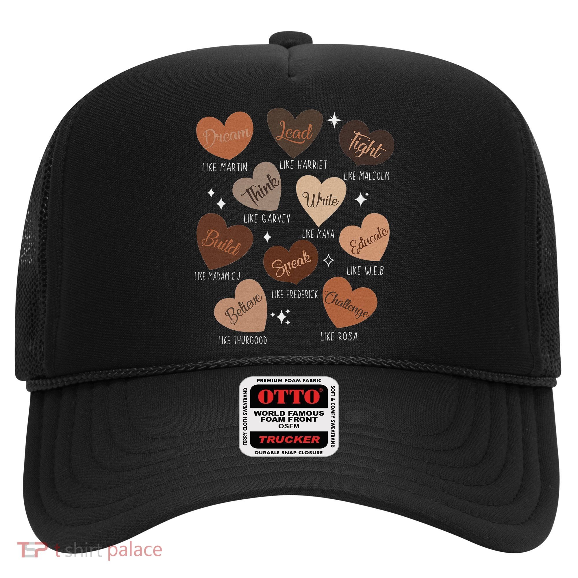 Celebrating Black History With Educated Leader Hearts Hat