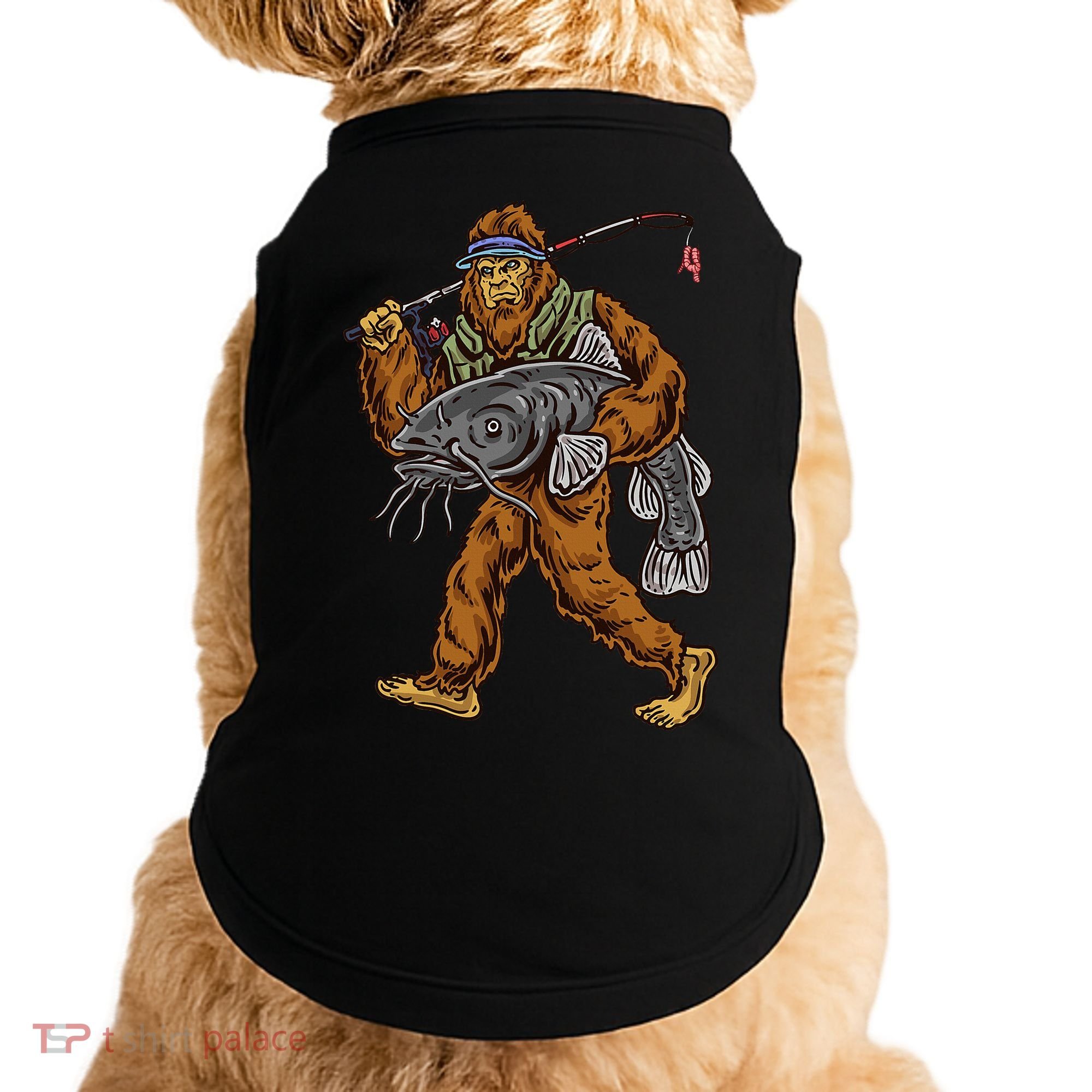 Catfishing Bigfoot Hunting Catfisher Doggie Tank