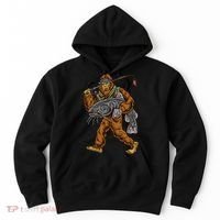 Catfishing Bigfoot Hunting Catfisher Hoodie thumb 0