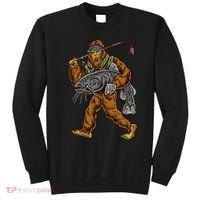Catfishing Bigfoot Hunting Catfisher Sweatshirt thumb 0