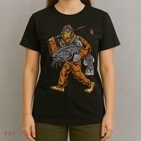 Catfishing Bigfoot Hunting Catfisher T-Shirt thumb 4
