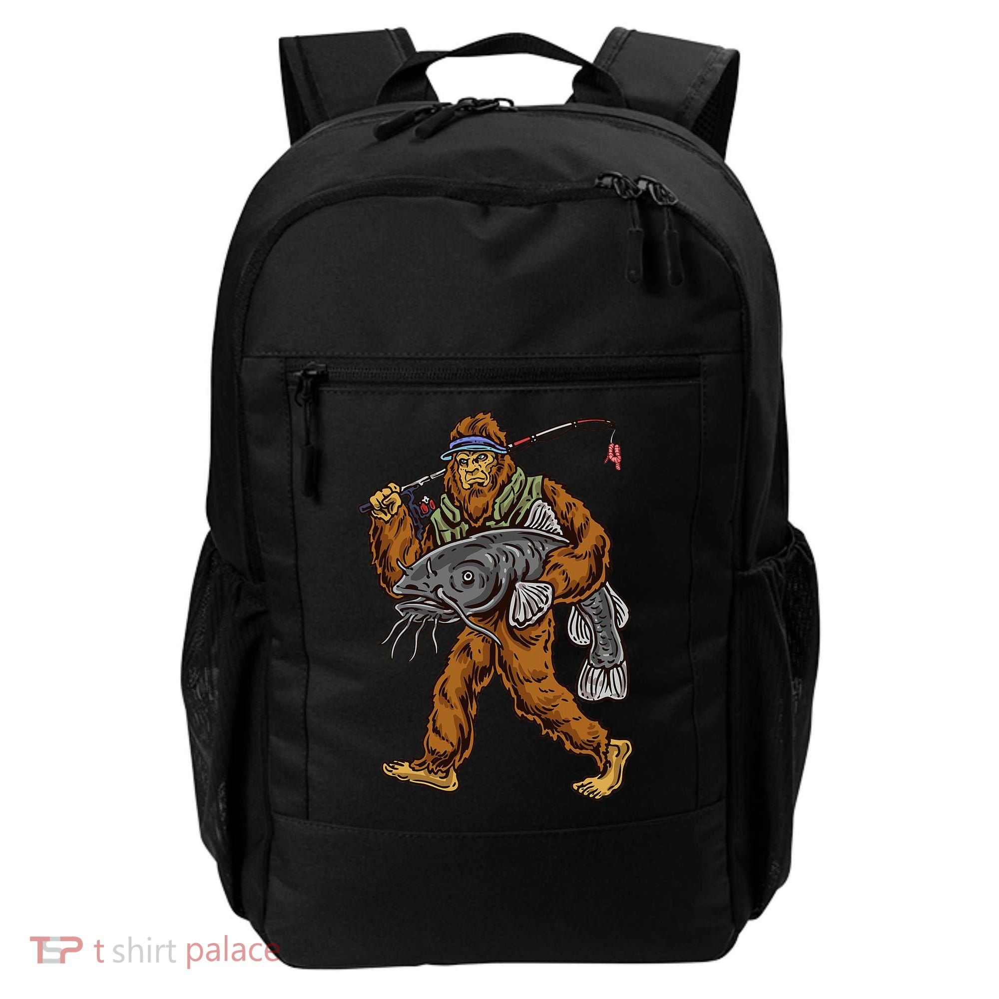 Catfishing Bigfoot Hunting Catfisher Backpack