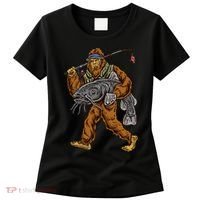 Catfishing Bigfoot Hunting Catfisher Women's T-Shirt thumb 0