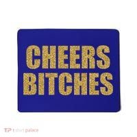 Cheers Bitches Happy New Year Celebration New Years Eve Cool Gift Mousepad thumb 0