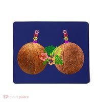 Coconut Bra Hawaii Luau Costume Funny Mousepad thumb 0