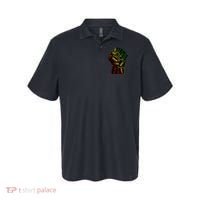 Cool Black History Month Historical Figures Protest Fist Polo thumb 0