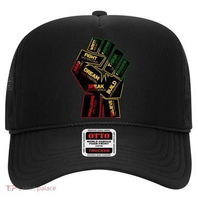 Cool Black History Month Historical Figures Protest Fist Hat