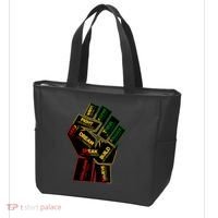 Cool Black History Month Historical Figures Protest Fist Tote Bag thumb 3