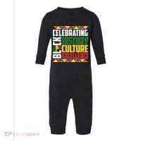 Celebrating Black History Culture Excellence Infant Fleece One Piece thumb 0