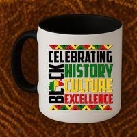 Celebrating Black History Culture Excellence Coffee Mug thumb 2
