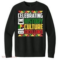 Celebrating Black History Culture Excellence V.I.T. Fleece Crew Sweatshirt thumb 0