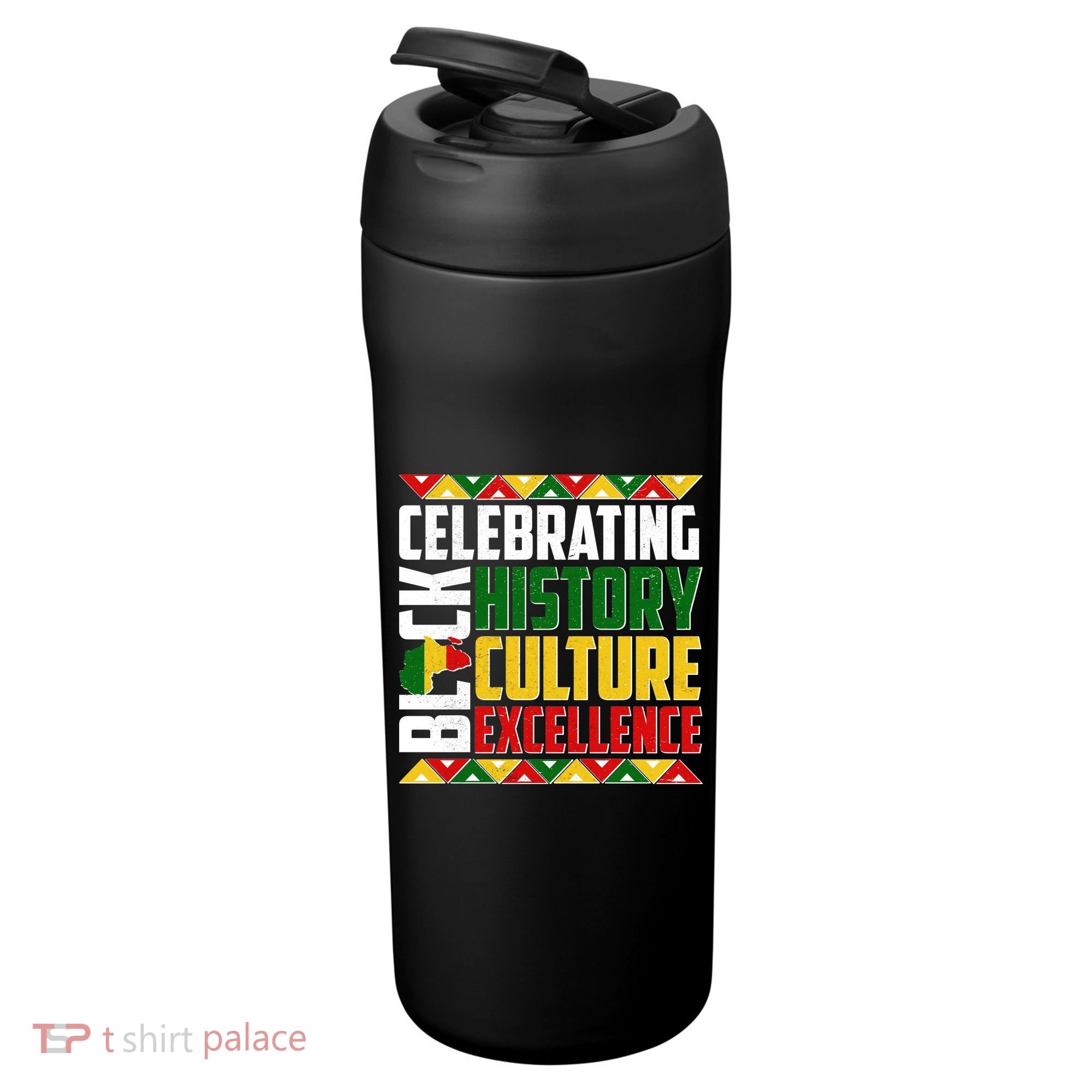 Celebrating Black History Culture Excellence 24oz Duet Stainless Steel Tumbler