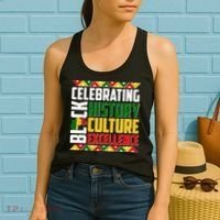 Celebrating Black History Culture Excellence Women's Tank Top thumb 2