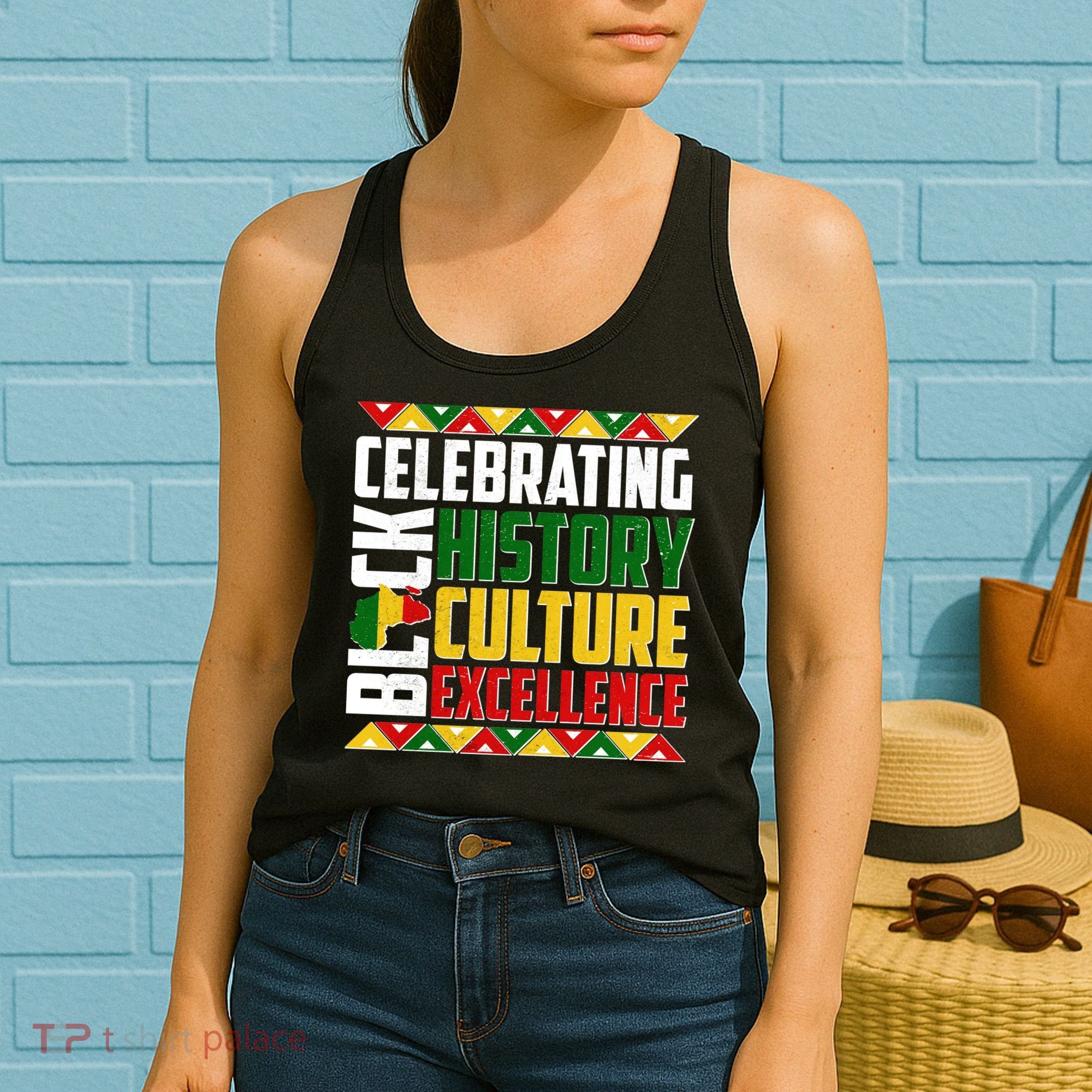 Celebrating Black History Culture Excellence Women's Tank Top