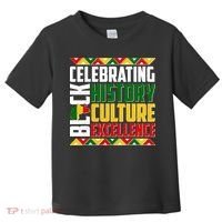 Celebrating Black History Culture Excellence Toddler T-Shirt thumb 0