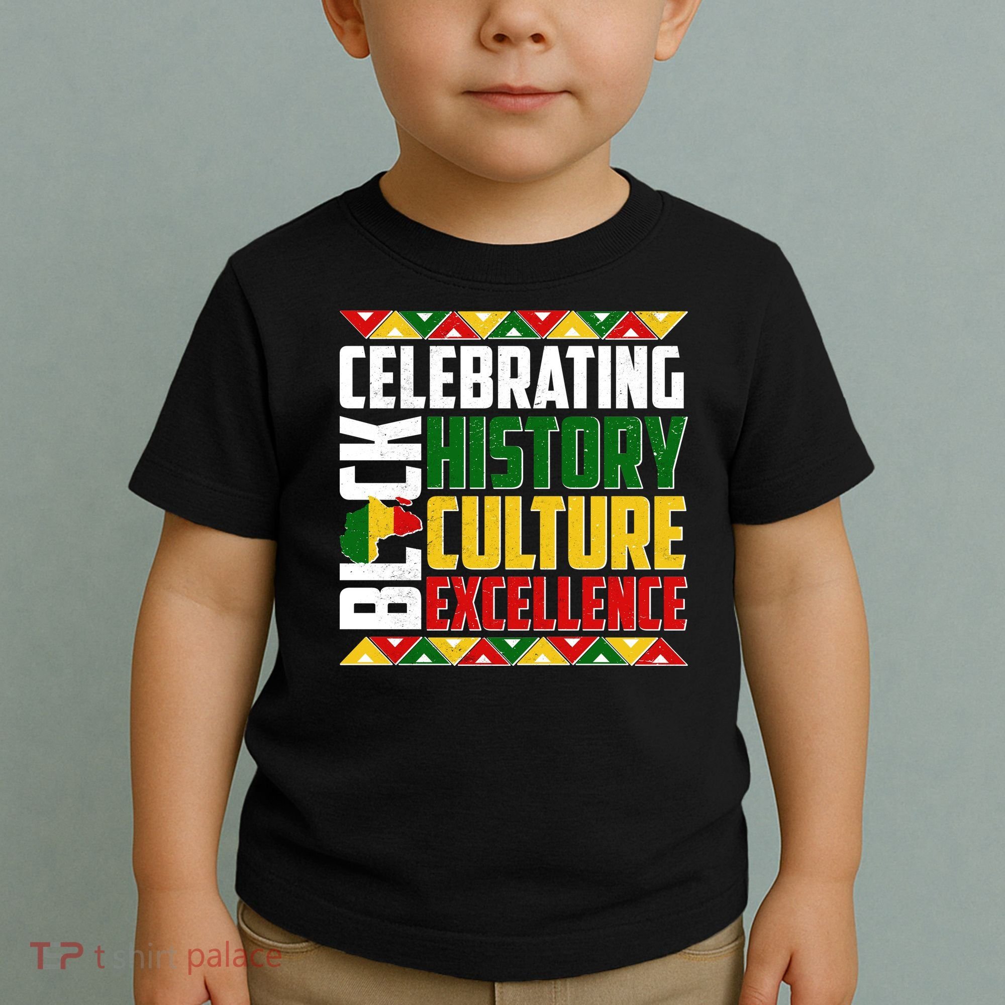Celebrating Black History Culture Excellence Toddler T-Shirt