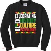 Celebrating Black History Culture Excellence Kids Sweatshirt thumb 0