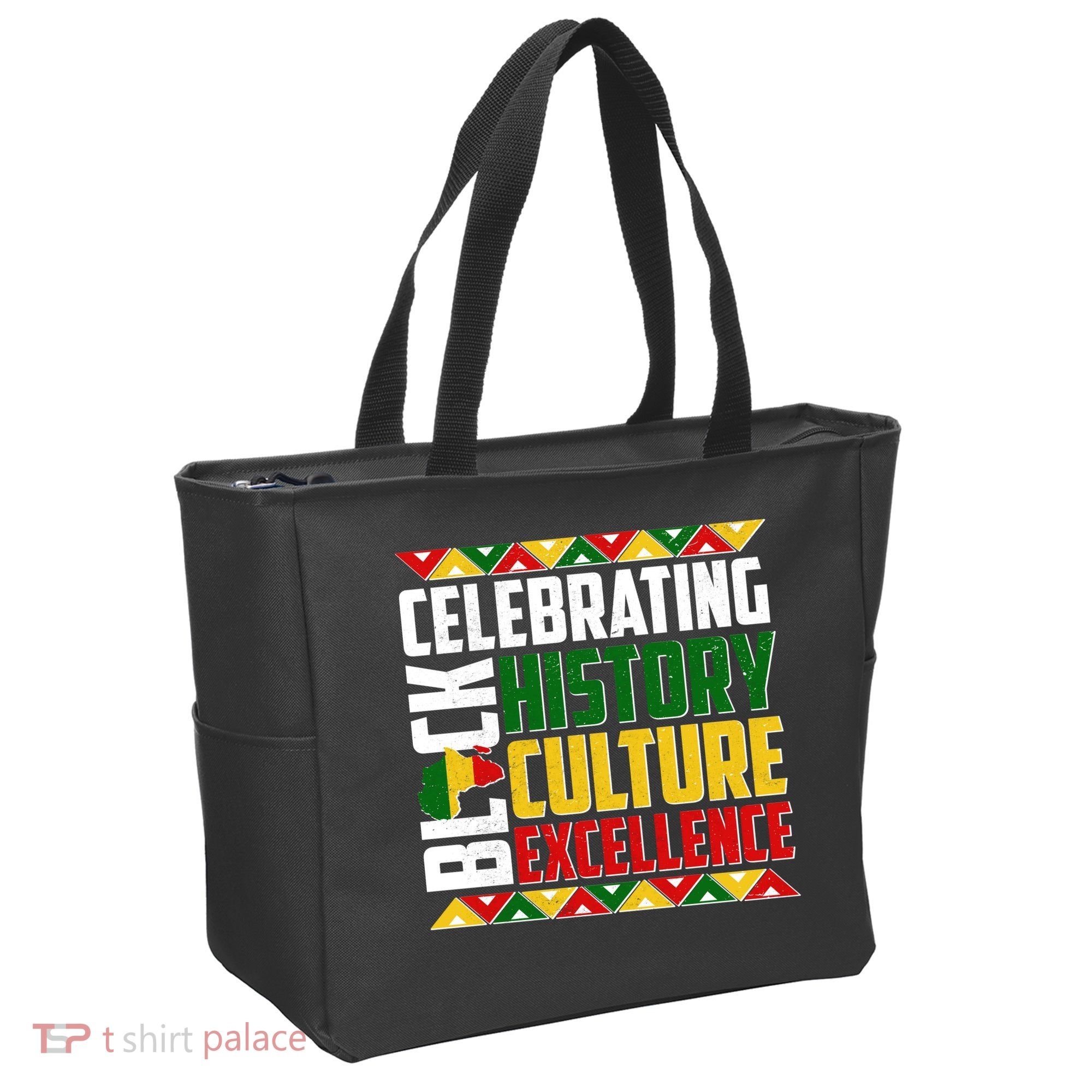 Celebrating Black History Culture Excellence Tote Bag