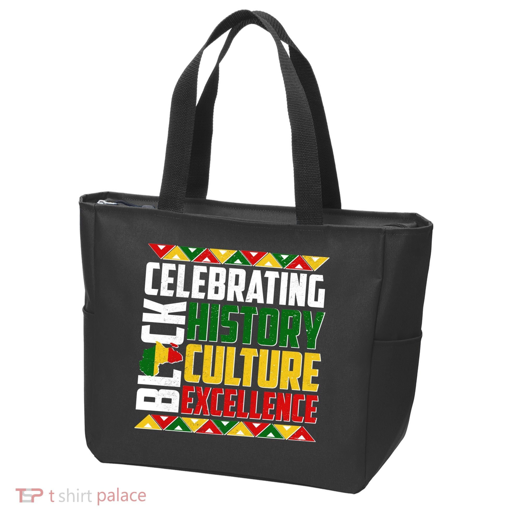 Celebrating Black History Culture Excellence Tote Bag