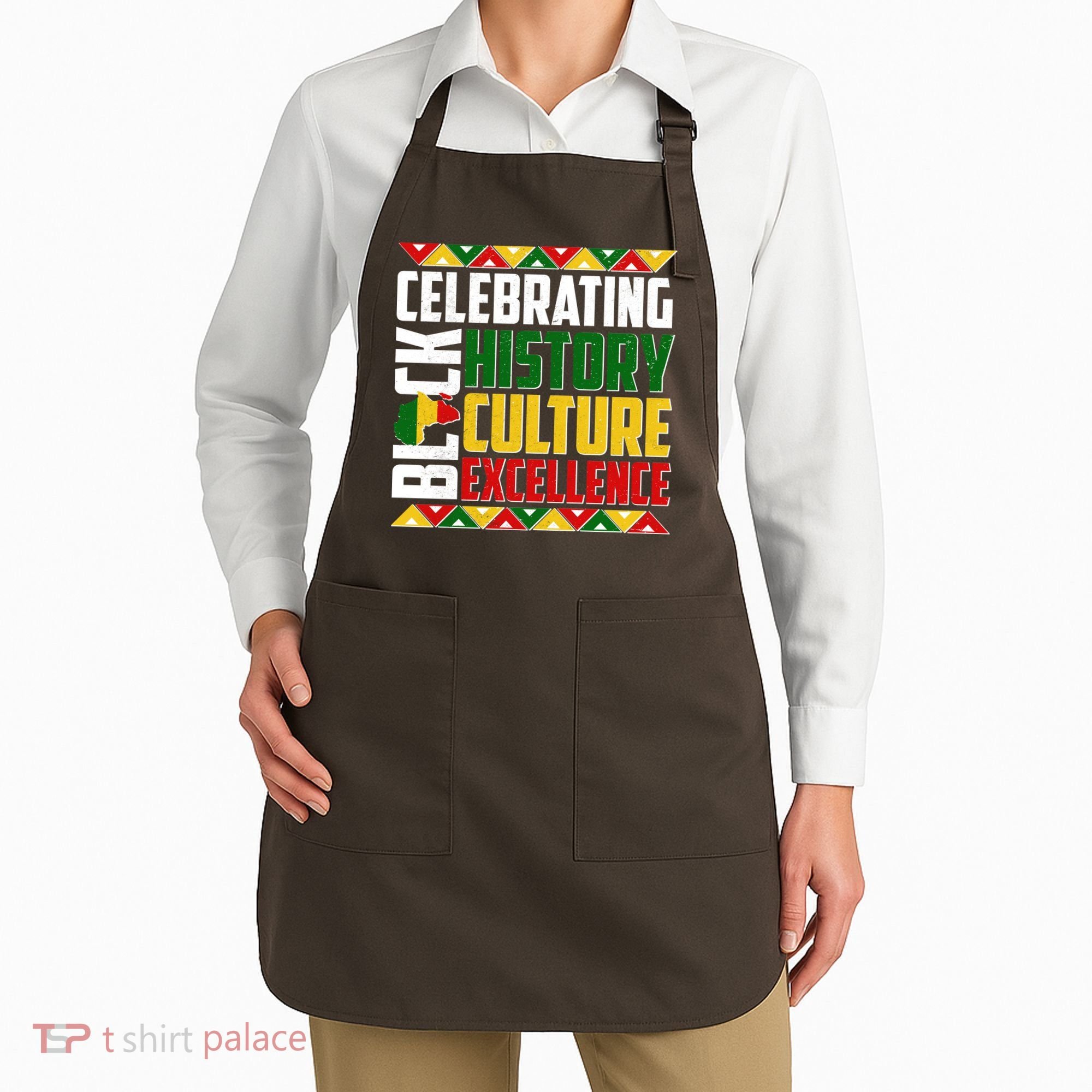 Celebrating Black History Culture Excellence Apron