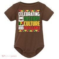 Celebrating Black History Culture Excellence Baby Bodysuit thumb 0