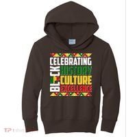Celebrating Black History Culture Excellence Kids Hoodie thumb 0