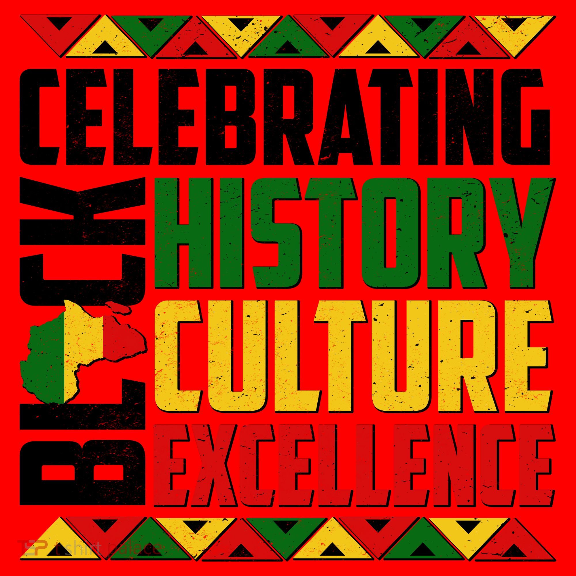 Celebrating Black History Culture Excellence Santa Hat