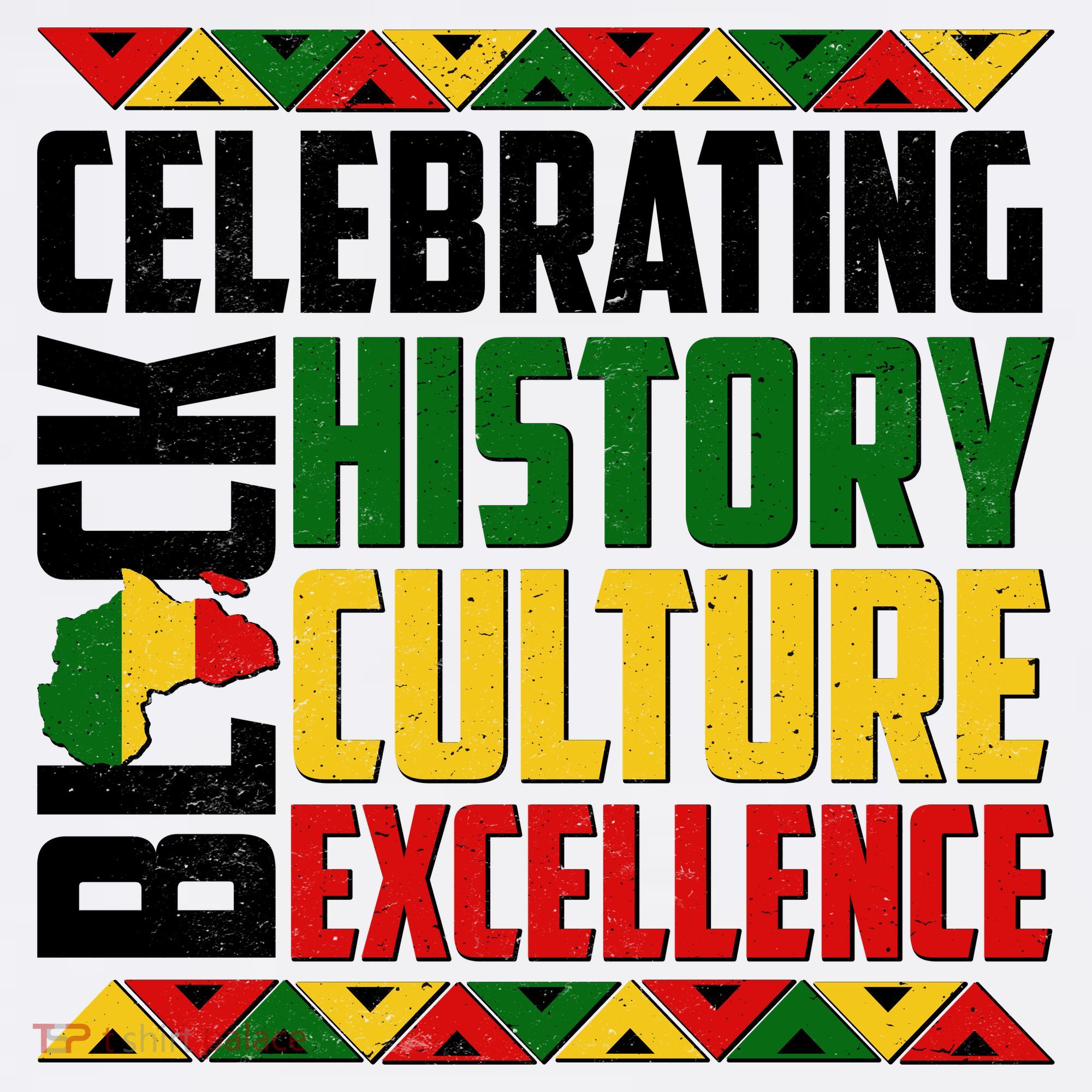Celebrating Black History Culture Excellence Garment-Dyed Sweatshirt