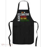 Celebrating Black History Month Afro African Apron thumb 0