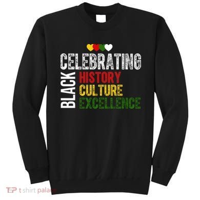 Celebrating Black History Month Afro African Sweatshirt