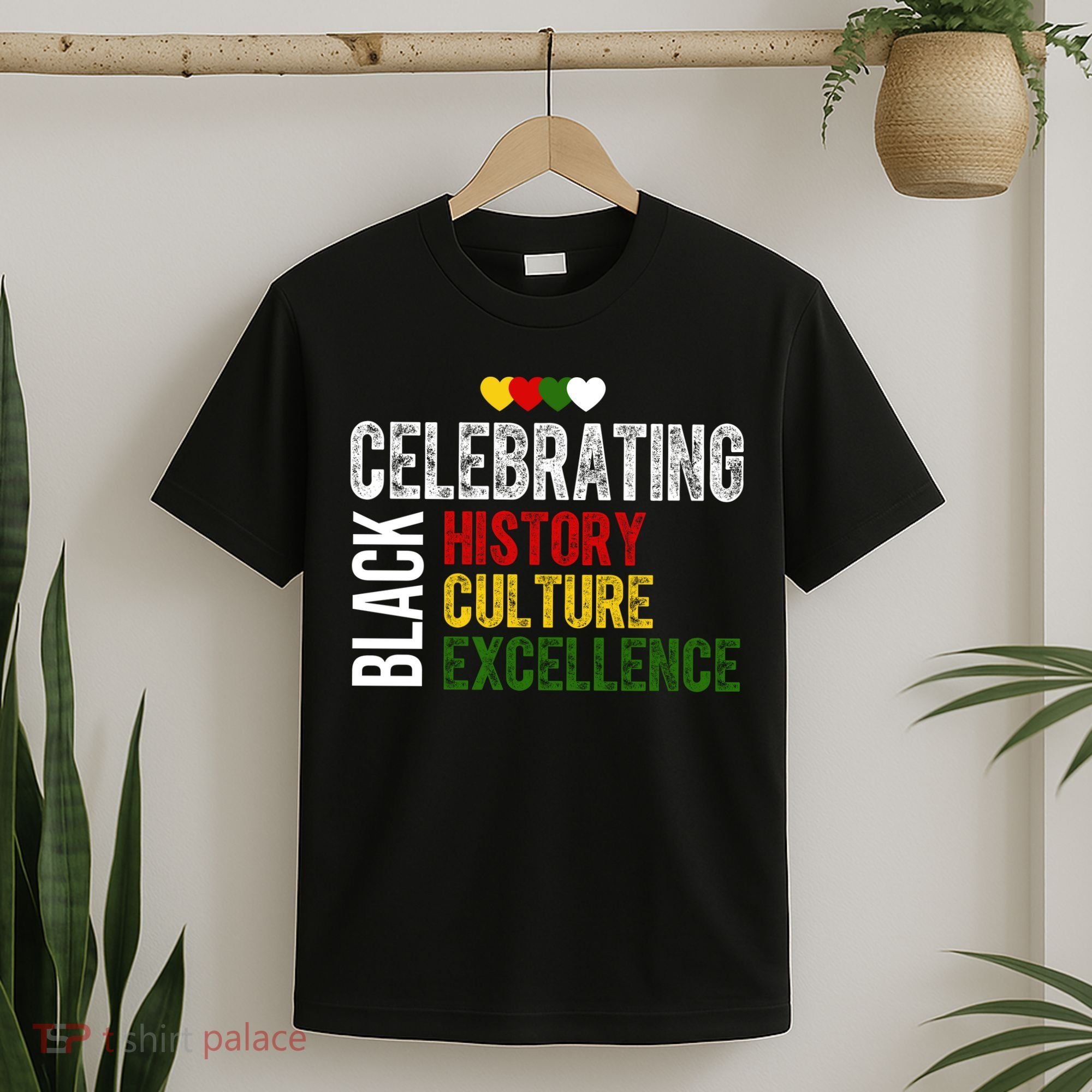 Celebrating Black History Month Afro African T-Shirt