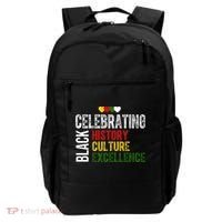 Celebrating Black History Month Afro African Backpack thumb 0