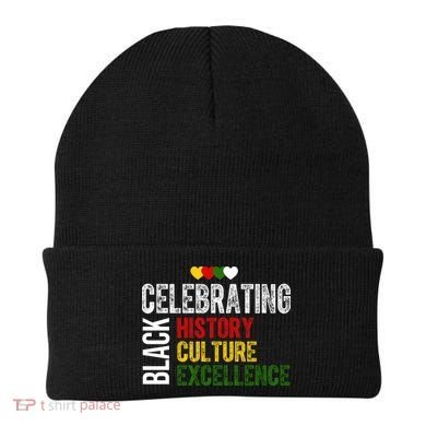 Celebrating Black History Month Afro African Beanie