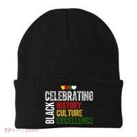 Celebrating Black History Month Afro African Beanie thumb 0