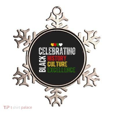 Celebrating Black History Month Afro African Ornament