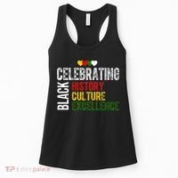 Celebrating Black History Month Afro African Women's Tank Top thumb 0